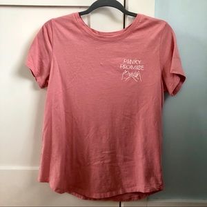 Pinky promise pink T-shirt